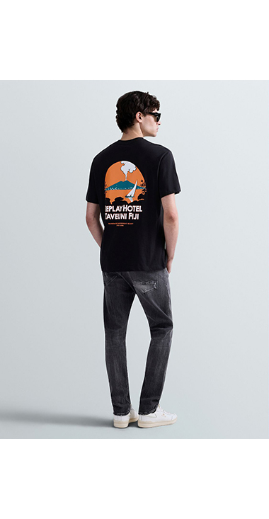 ヘビーコットンジャージーFIJI Tシャツ 詳細画像